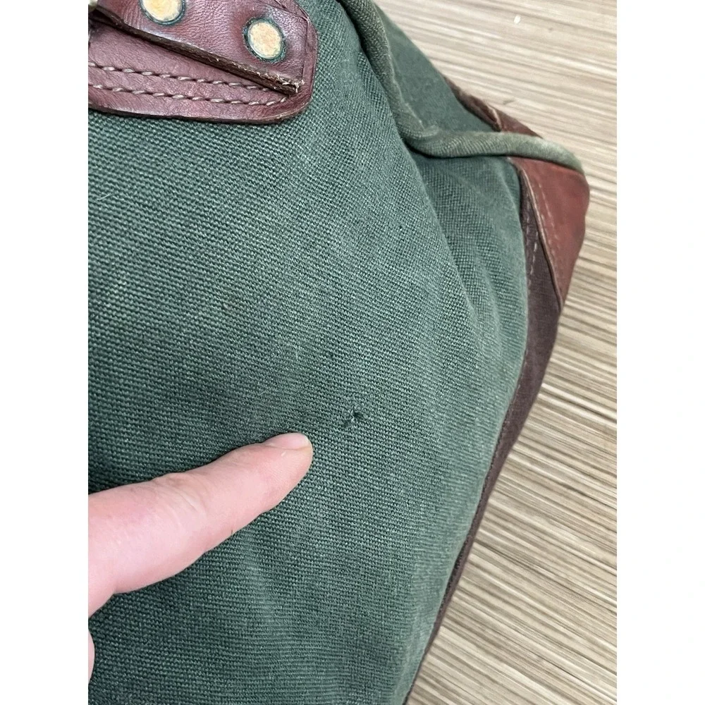 Orvis Battenkill Canvas / Leather Duffle Bag -XL Large 34